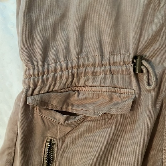 🆕🎖️Max Jeans army lightweight cropped jacket size M utility jacket - Picture 9 of 13